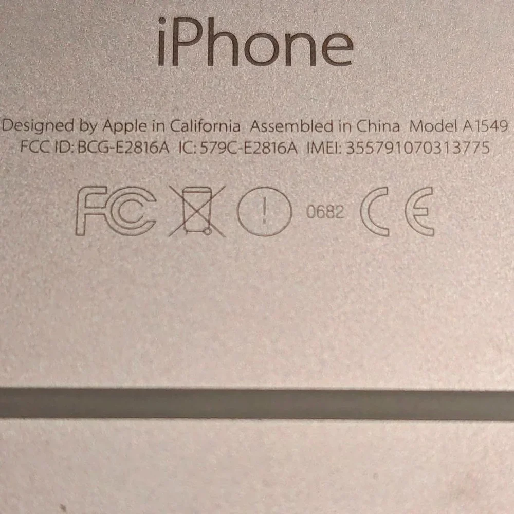 iPhone 6 (A1549) - 32 GB #34 (For parts)***